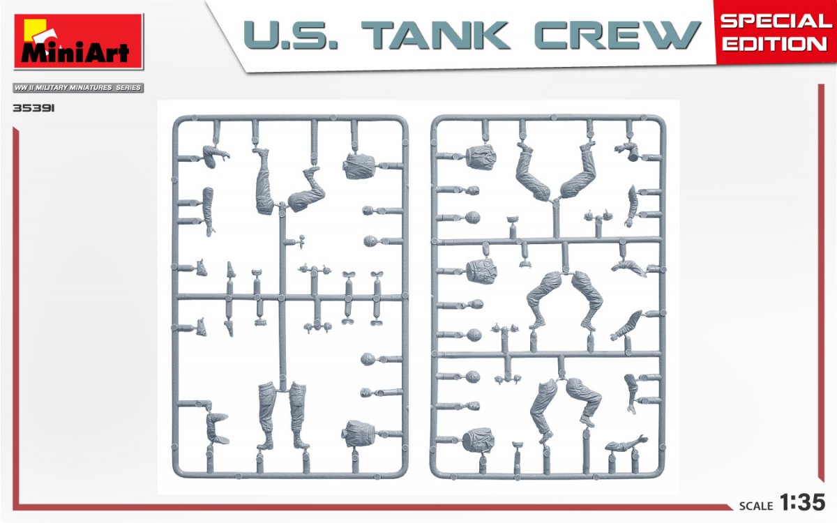 MiniArt 35391 U.S. TANK CREW. SPECIAL EDITION 1/35 – zdjęcie 4