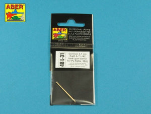 Aber 48L-31 German 3,7 cm KwK A 7 L/42 tank gun barrel for Pz.Kpfw. 38(t) 1/48 – zdjęcie 8