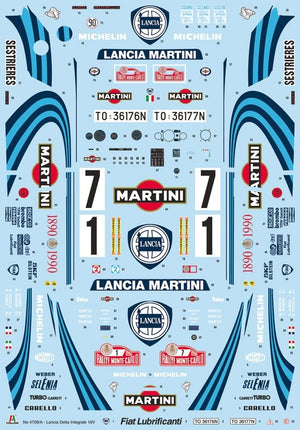 Italeri 4709 Lancia Delta HF integrale 16v 1/12 – zdjęcie 4