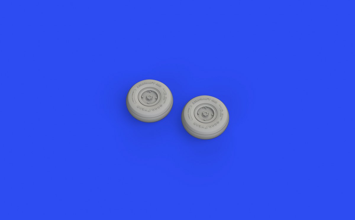 Eduard 648699 Chipmunk T.10 wheels AIRFIX 1/48 – image 2