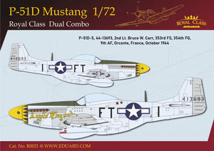 Eduard R0021 P-51D MUSTANG DUAL COMBO 1/72 – zdjęcie 27