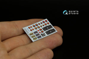 Quinta Studio QD35028 KHD A3000, Magirus S330, KHD S3000, KHD S3000/SS M Maultier 3D-Printed &amp;amp; coloured Interior on decal paper (ICM) 1/35 – zdjęcie 9