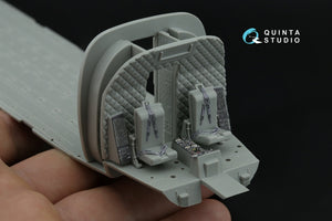 Quinta Studio QD48506 CH-47A 3D-Printed coloured Interior on decal paper (Italeri) 1/48 – zdjęcie 8