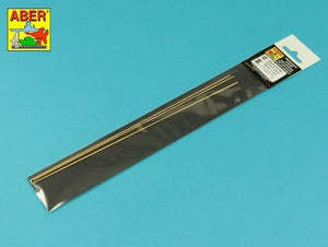 Tiges rondes en laiton Aber BR15 Ø 1,5 mm longueur 245 mm x 3 pièces. – image 3