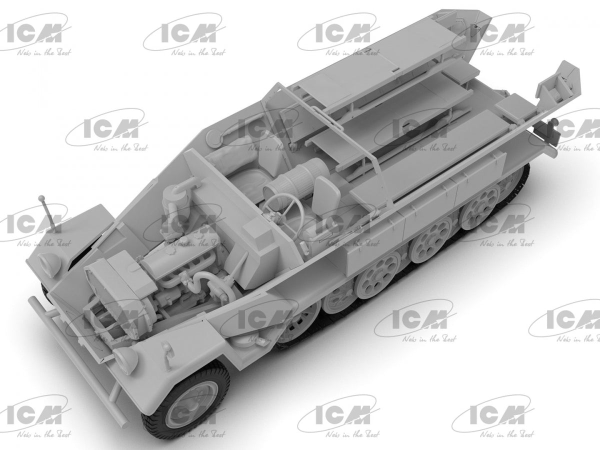 ICM 35113 Krankenpanzerwagen Sd.Kfz. 251/8 Ausf А, livery variant for the Eastern Front, 1941-42 1/35 – image 7