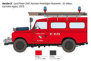 Italeri 3660 LAND ROVER FIRE TRUCK 1/24 – zdjęcie 3