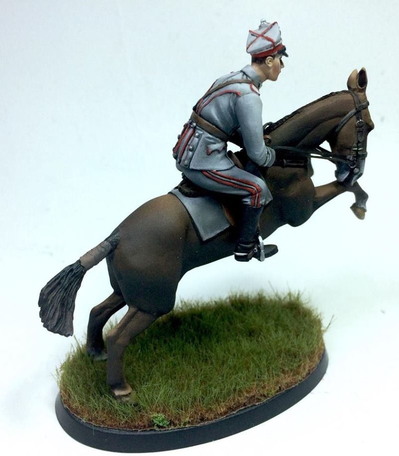 ToRo Model 35F117 - Greater Poland Forces 1919 - Lt Col Wladyslaw Anders Commander of the 1st Greater Poland Uhlan Regiment, Babruysk area, summer 1919 1/35 – zdjęcie 4