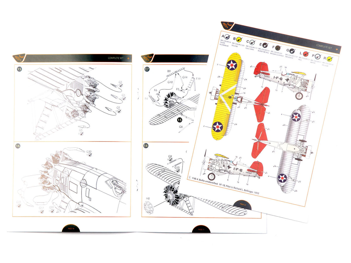 Clear Prop! CP4826 Boeing F4B-4 in US Navy Service 1/48 – Bild 33