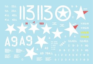 Star Decals 35-C1323 US Armor Mix # 6. M4A3 (75) W Sherman in Europe 1944-45 1/35 – zdjęcie 2