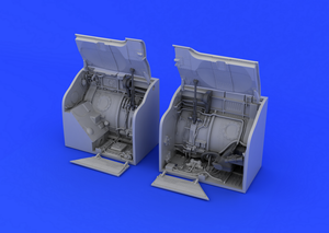 Eduard 648105 MiG-23 M/ MF main wheel bay 1/48 (Trumpeter) – zdjęcie 3
