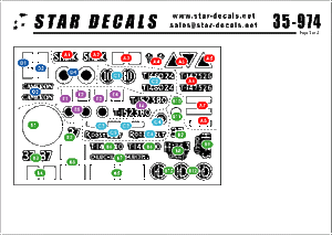 Star Decals 35-974 British Tanks in Italy #1 1/35 – zdjęcie 2