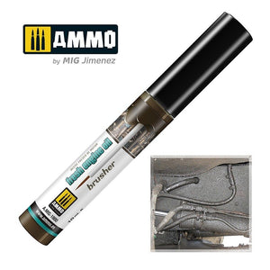 AMMO of Mig Jimenez 1800 EFFECTS BRUSHER - Fresh Engine Oil