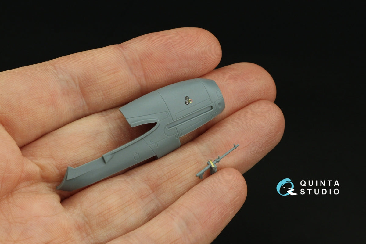 Quinta Studio QD72179 Bf 110C/D/E 3D-Printed &amp;amp; coloured Interior on decal paper (Eduard) 1/72 – zdjęcie 10