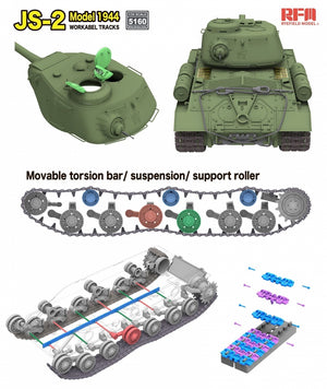 Rye Field Model 5160 JS-2 with Upgrades Announced 1/35