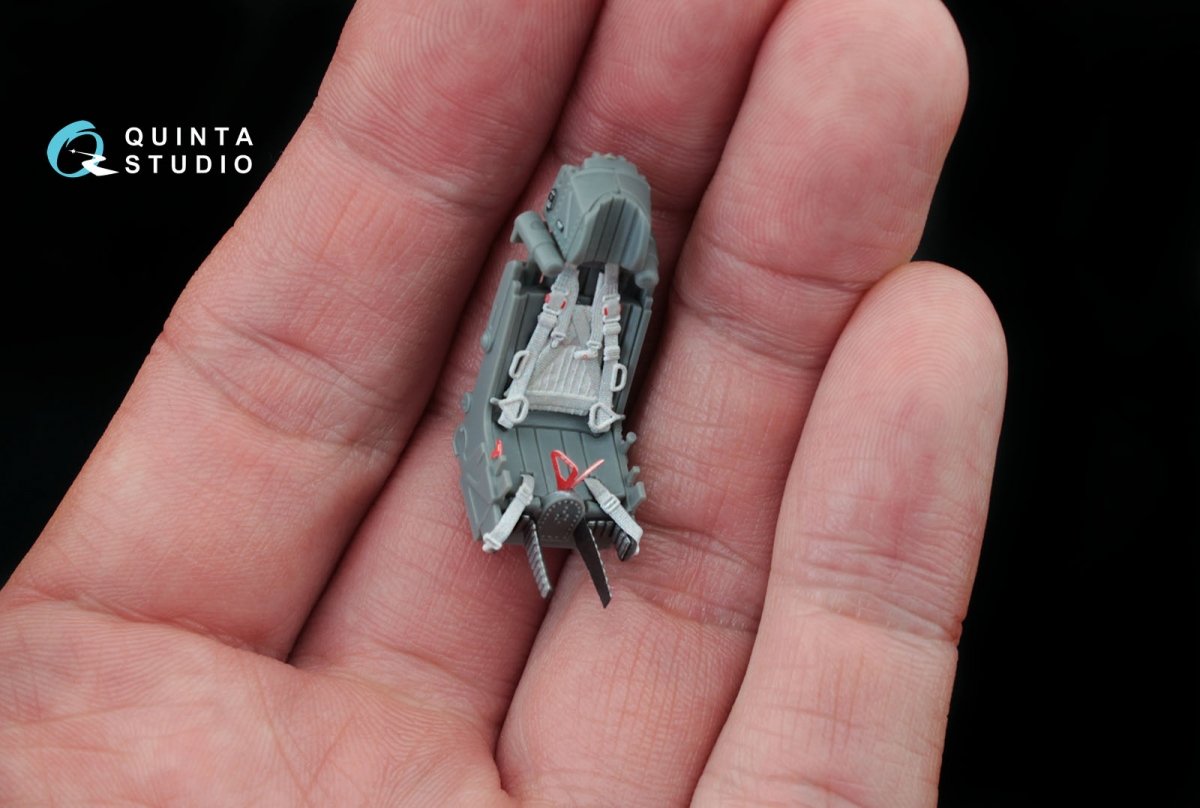 Quinta Studio QD48028 MiG-31BM 3D-Printed &amp;amp; coloured Interior on decal paper (for AMK kit) 1/48 – zdjęcie 5