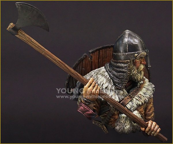 Young Miniatures YH1852 VIKING WARRIOR 1/10 – immagine 4