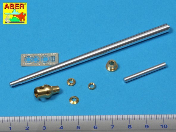 Aber 35L-014N 88 mm Pak 43/1 L/71 Barrel for German Tank Destroyer Ferdinand or Elefant 1/35 – zdjęcie 2