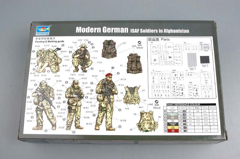 Trumpeter 00421 Modern German ISAF Soldiers in Afghanistan 1/35 – zdjęcie 2
