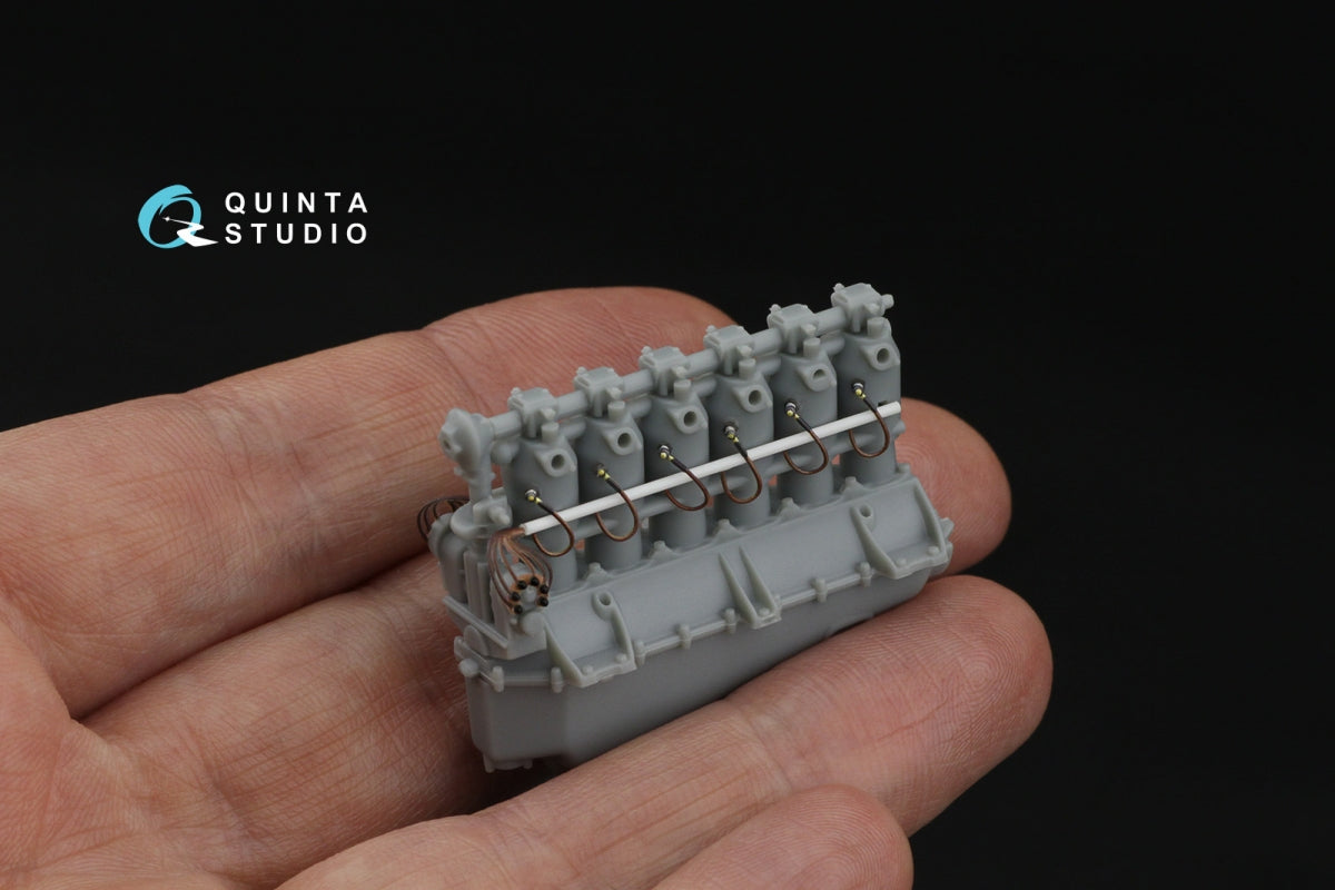 Quinta Studio QP32022 DAIMLER-MERCEDES D.III Electrical wiring, for Roland C.II, Albatros D.I-V, Pfalz D.III/D.XII, Junkers D.1 etc (Wingnut Wings, Roden) 1/32 – zdjęcie 8