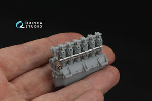 Quinta Studio QP32022 DAIMLER-MERCEDES D.III Electrical wiring, for Roland C.II, Albatros D.I-V, Pfalz D.III/D.XII, Junkers D.1 etc (Wingnut Wings, Roden) 1/32 – zdjęcie 8