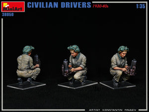 MiniArt 38050 CIVILIAN DRIVERS 1930-40s 1/35 – zdjęcie 5