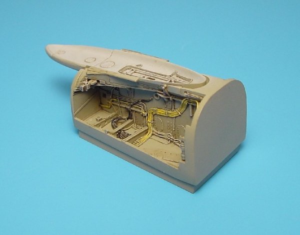 Baie de train d'atterrissage principale Aires 4153 Ar 234, échelle 1/48, Hasegawa