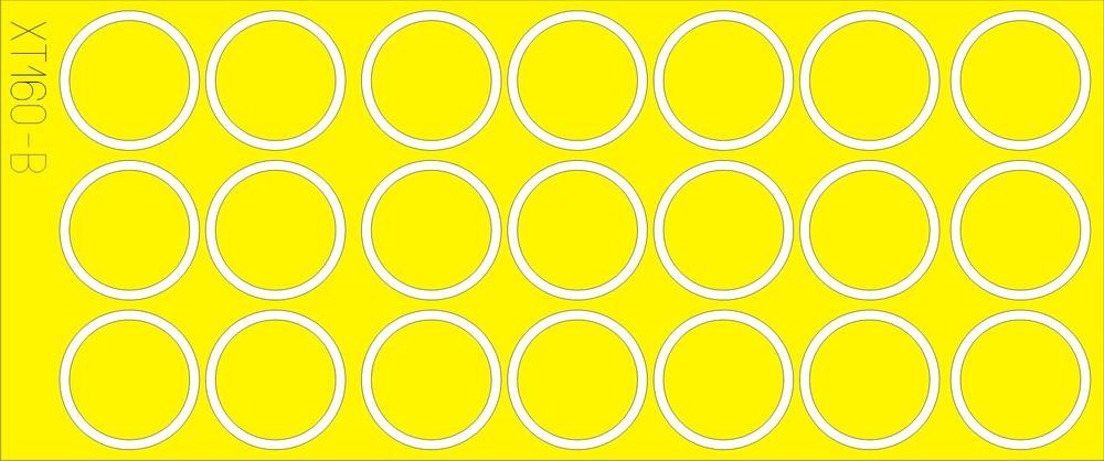 Eduard XT160 M-26 wheel masks 1/35 HOBBY BOSS
