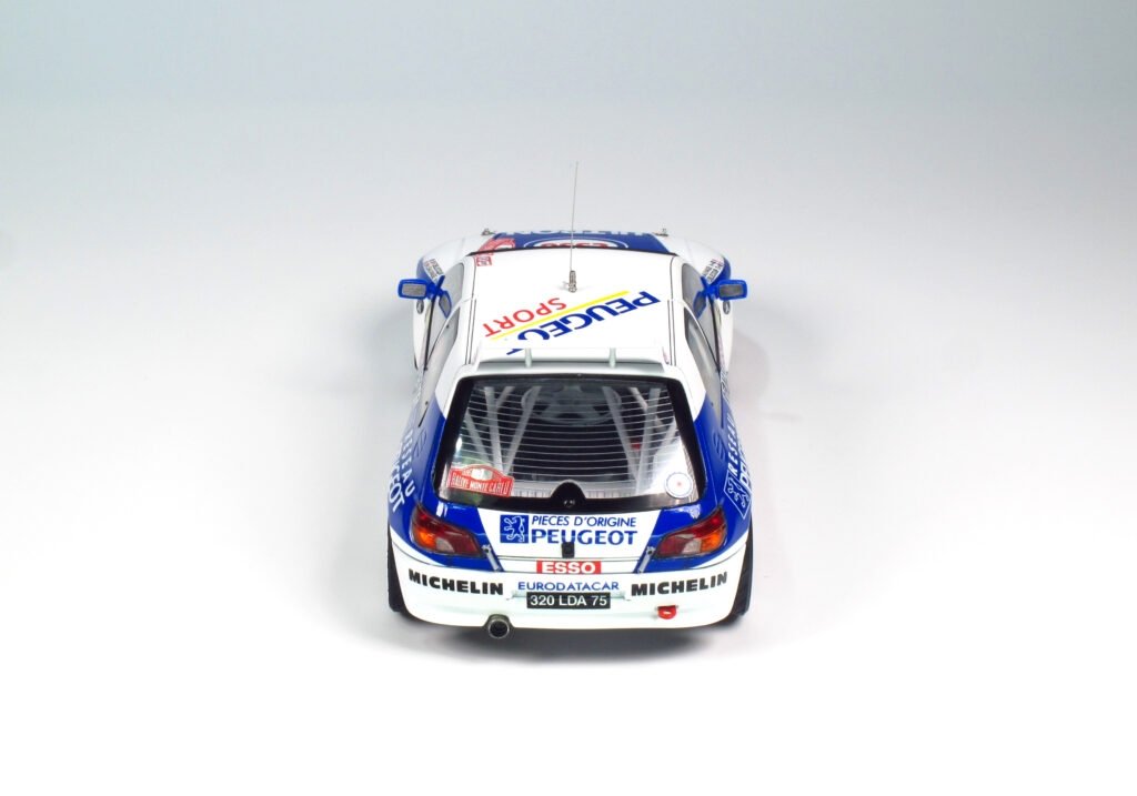 NuNu PN24009 Peugeot 306 MAXi ’96 MONTE CARLO RALLY 1/24 – zdjęcie 8