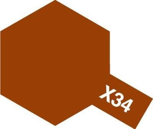 Tamiya X-34 Metallic Brown (81534) Acrylic paint 10ml – zdjęcie 2