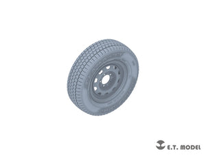 E.T. Model P35-115 Russian UAZ 3909 Military Van Sagged wheels For ZVEZDA 3644 1/35 – zdjęcie 3