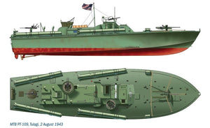 Italeri 5613 Motor Torpedo Boat PT 109 1/35 – immagine 3