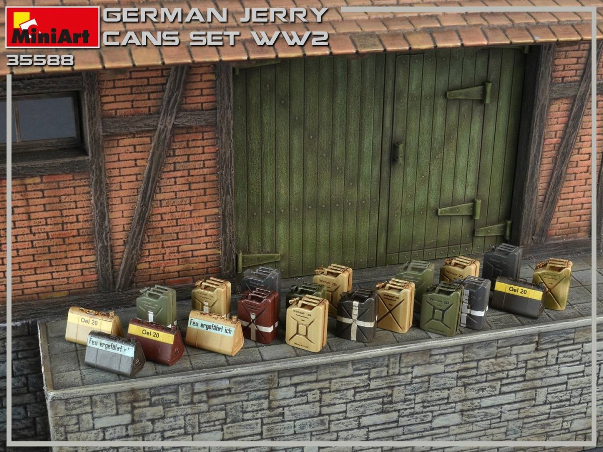 MiniArt 35588 German Jerry Can Set WWII 1/35 – zdjęcie 9