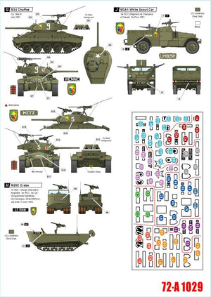 Star Decals 72-A1029 Indochine # 2. 1er RCC - Regiment de Chasseurs a Cheval 1/72 – zdjęcie 2