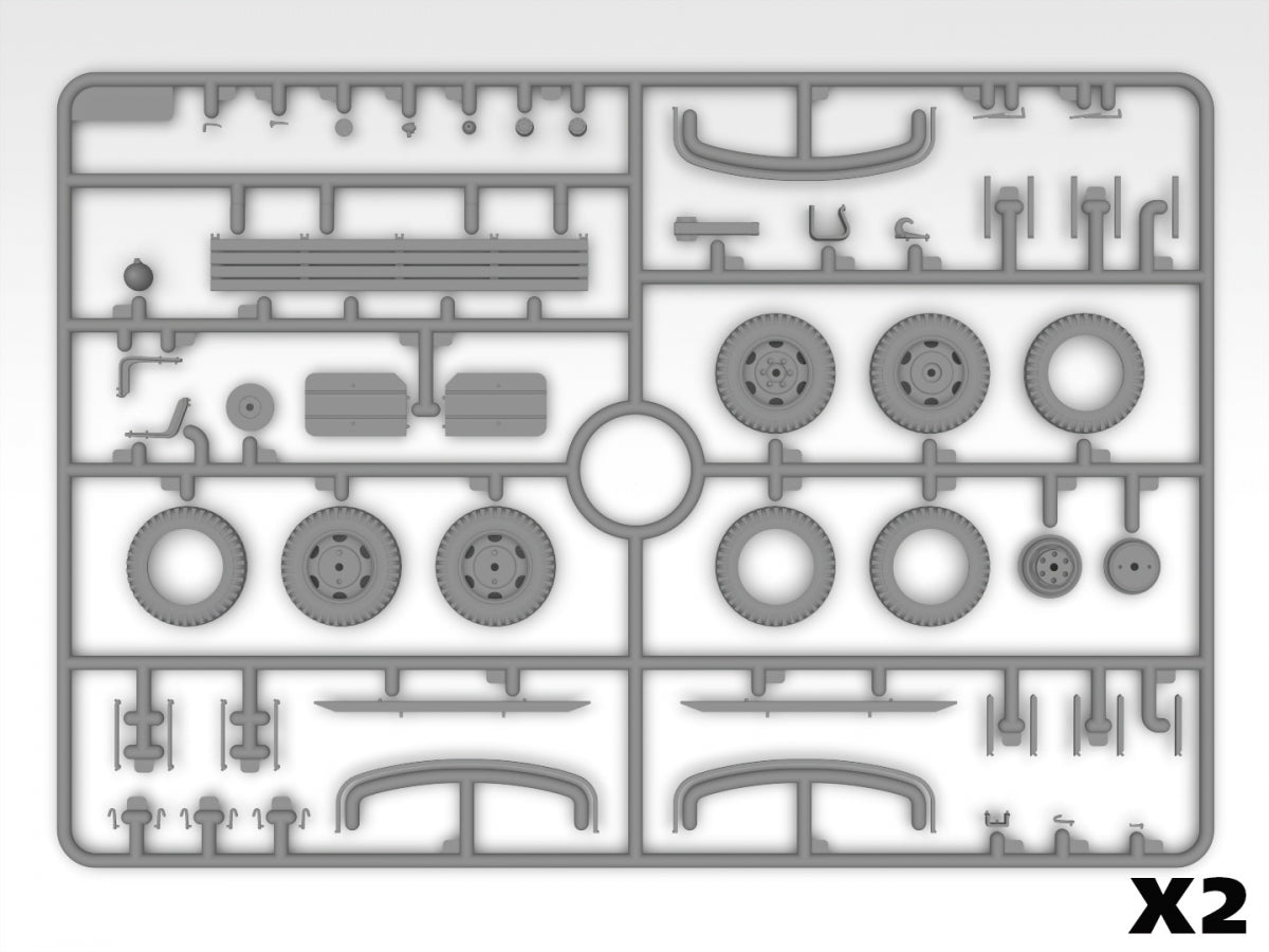 ICM DS3528 WWII US military vehicles 1/35 – zdjęcie 13