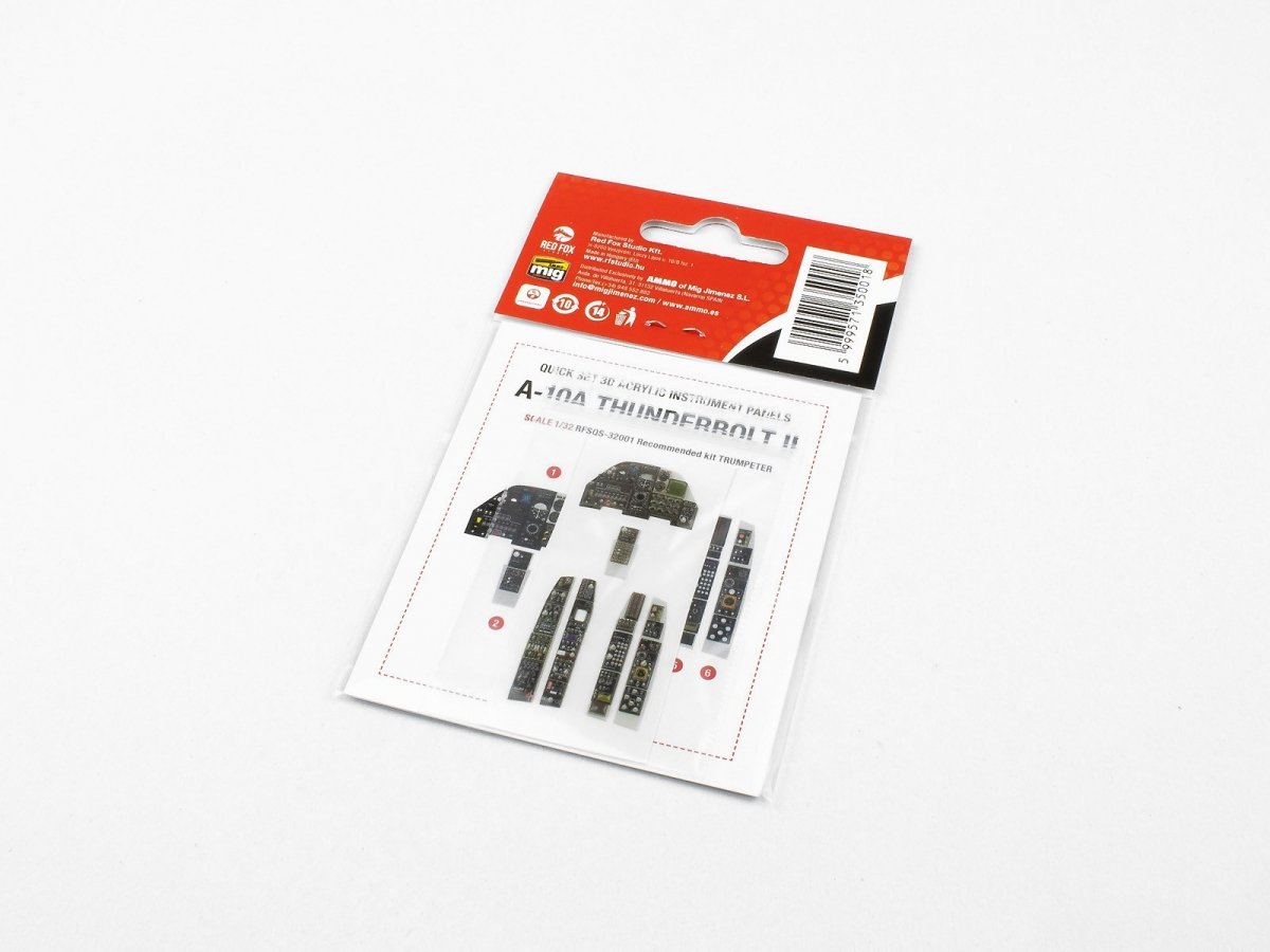 Red Fox Studio QS-32001 A-10A Thunderbolt II Trumpeter 1/32 – zdjęcie 2
