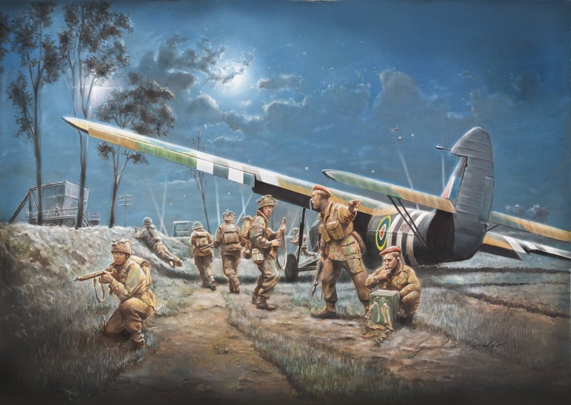 Italeri 1356 AS.51 HORSA Mk.I with BRITISH PARATROOPS 1/72