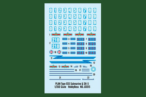 Hobby Boss 83515 PLA Navy Type 033 Romeo Class 1/350 – immagine 3
