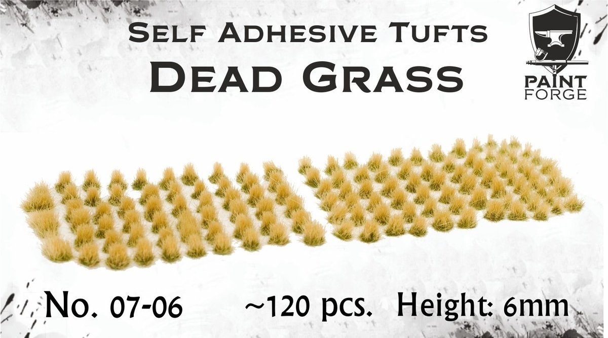 Paint Forge PFTU0607 Dead grass 6mm
