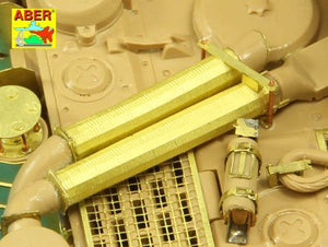 Aber 35A127 Feifel air cleaners tubes for early Tiger I, Ausf.E (Sd.Kfz.181) 1/35 – zdjęcie 10