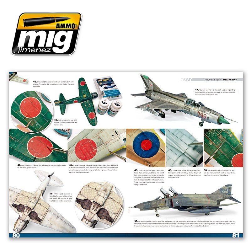 AMMO of Mig Jimenez 6053 ENCYCLOPEDIA OF AIRCRAFT MODELLING TECHNIQUES VOL.4 : WEATHERING (ENGLISH) – zdjęcie 4