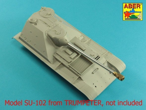 Aber 35L-290 122mm D-25S barrel for Russian SU-102 gun (Trumpeter) 1/35 – image 3