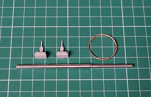 Eureka XXL ER-3568 Metal barrel &amp;amp; towing cable for M18 Hellcat (Tamiya) 1/35 – zdjęcie 2