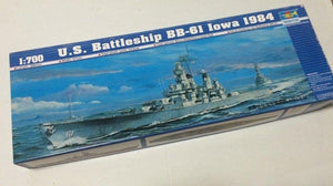 Trumpeter 05701 US Battleship BB-61 Iowa 1984 Modern 1/700 – zdjęcie 2