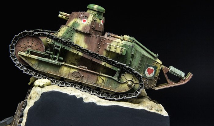 Meng Model TS-011 FRENCH FT-17 LIGHT TANK (RIVETED TURRET) 1/35 – zdjęcie 3
