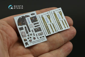 Quinta Studio QD48424 Mosquito FB Mk.VI/NF Mk.II 3D-Printed coloured Interior on decal paper (Tamiya) 1/48 – zdjęcie 8