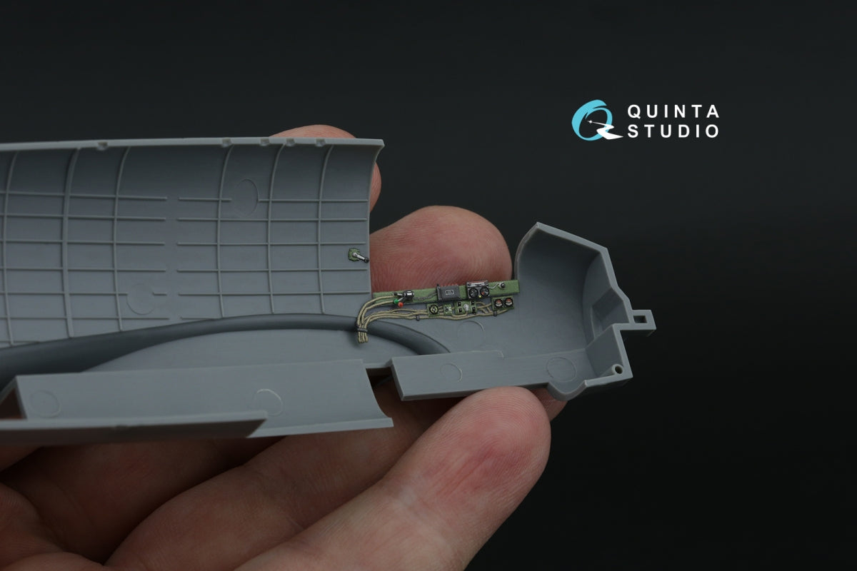 Quinta Studio QD+48556 Bristol Beaufighter TF.Mk.X 3D-Printed &amp;amp; coloured Interior on decal paper (Tamiya) (with 3D-printed resin parts) 1/48 – zdjęcie 10