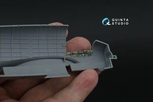 Quinta Studio QD+48556 Bristol Beaufighter TF.Mk.X 3D-Printed &amp;amp; coloured Interior on decal paper (Tamiya) (with 3D-printed resin parts) 1/48 – zdjęcie 10