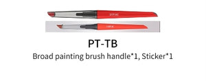 DSPIAE PT-TB Phoenix Plume Interchangeable Broad Painting Brush Handle / Phoenix Plume Interchangeable Broad Painting Brush Handle – image 2