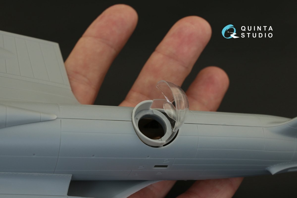 Quinta Studio QC48100 IL-4 vacuformed clear canopy (for Xuntong kit) 1/48 – zdjęcie 7