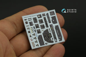 Quinta Studio QD48301 Bf 110E/F 3D-Printed &amp;amp; coloured Interior on decal paper (Eduard) 1/48 – Bild 12